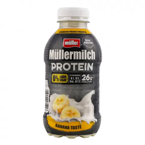 Молоч. шейк Muller 400г Protein Zero Банан1,7(Німеччина)