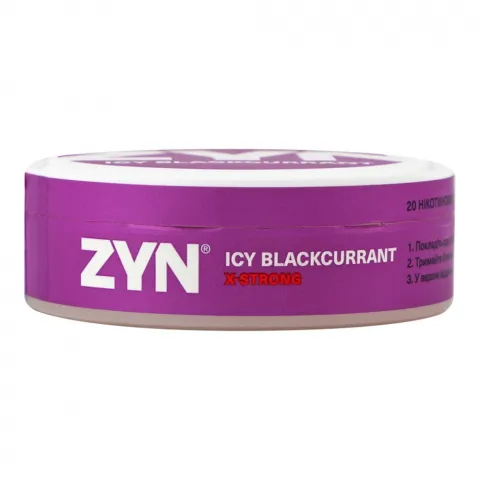 ZYN Blackcurrant Frost 11 мг Slim нік. под.