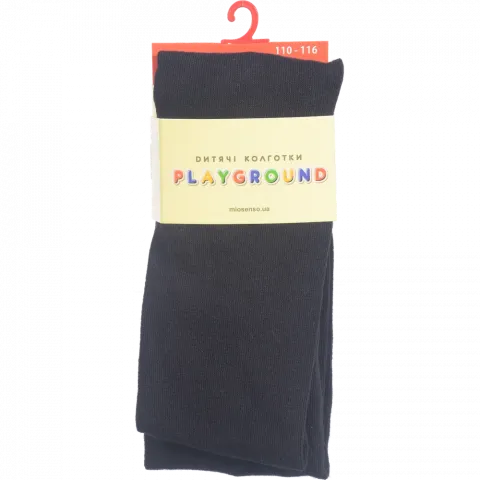 Колготки дит.Playground С420 чорний, р.110