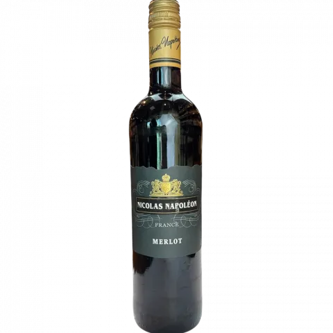 Вино N.NAPOLEON 0,75л черв.сухе 12 Мерло Франція